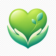 Hands holding a heart